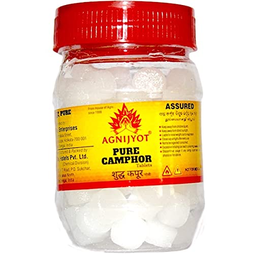 Agnijyot Pure Camphor Tablets, Shudh Kapoor, Puja Camphor (25 gram x Pack of 40) (B09HN32CNB) Amazon Price History, Amazon Price Tracker