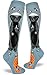 ModSocks Women's Honey Badger Knee High Socks in Slate Blue (Fits Most Women Shoe Size 6-10)