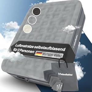Heimfleiss Selbstaufblasende Luftmatratze 150x200 cm