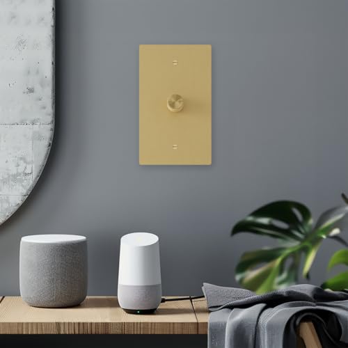 MOD LIGHTING Modern Dimmer Switch (Brushed Gold)