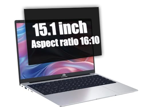 Image of NAXTON Privacy Screen guard for LAPTOP 15.1 INCH (aspect ratio 16:10) FIX TYPE - No Eye Strain | Anti Blue Light + Anti Glare | No Dry Eyes | Privacy Screen [Bubble Free], [Anti-Scratch], Customised for full Screen cover - NOT A TEMPERED GLASS (15.1 iNCH (aspect ratio 16:10))