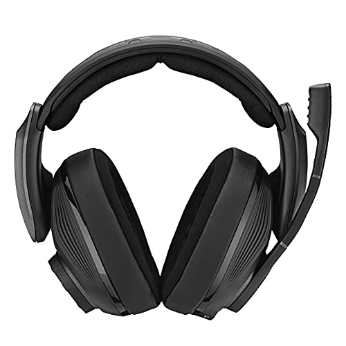 Epos I Sennheiser Gsp 670 Wireless Gaming Headset, 20 Hour Battery Life, Lag-Free, Noise-Cancelling Mic, Flip-To-Mute, Comfortable Ear Pads, 7.1 Surround Sound, Works On Pc, Mac, Ps5, Ps4 & Phone #TOP4