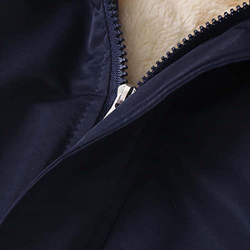 Image of Boys Girls Winter Outwear Coats, Kids Warm Outfits,Windproof Jacket for Toddler 1-8Y