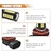 ZIMISI 2PCS H11 Car LED Fog Light Bulbs, 12V 1500 Lumen Bright Anti-fog Lights, 5630 33-SMD Plug and Play Power LED Bulbs, Universal 6500K DRL Replacement for Car Truck SUV (H8/H11)
