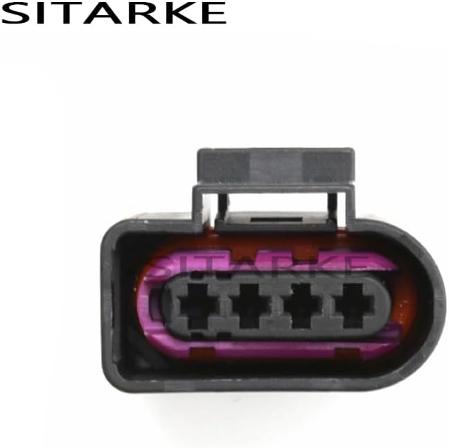 5 Sets 4 Pin 3.5 Series Female Automotive Electrical Wiring Connector 4D0 971 994 4D0971994 For VW For Audi - (Color: 4P Female, Package: 20 Sets)