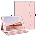 Fintie iPad 9.7 2018 2017 / iPad Air 2 / iPad Air Case - [Corner Protection] Multi-Angle Viewing Folio Cover w/Pocket, Auto Wake/Sleep for Apple iPad 6th / 5th Gen, iPad Air 1/2, Rose Gold
