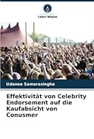 Effektivität von Celebrity Endorsement auf die Kaufabsicht von Conusmer 6205353350 Book Cover