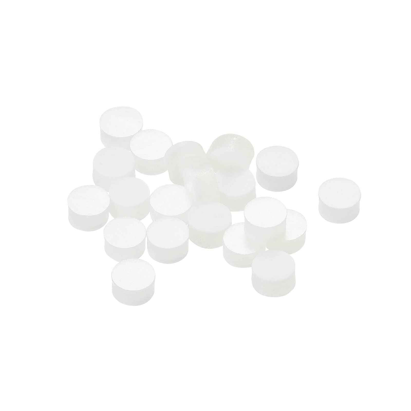 MECCANIXITY Inlay Fretboard Dots Guitar Inlay Dots White Acrylic Inlays Mark Point 4x2.2mm for Guitar Fingerboard, Pack of 20