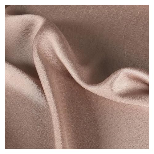 Tissu satin d'été au mètre pour chemise de couture fluide uni