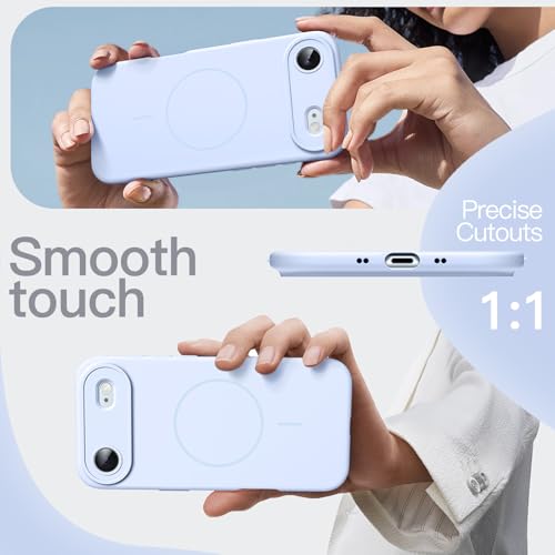 Image of JETech Magnetic Silicone Case for iPhone Air, Blue