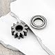 eMagTech 2 Satz Lenkwellen-Ritzel und Buchsen-Set, kompatibel mit MTD, kompatibel mit Cub Cadet 717-1554, 917-1554, 941-0656A, 741-0656A Rasenmäher, Lenkpräzision