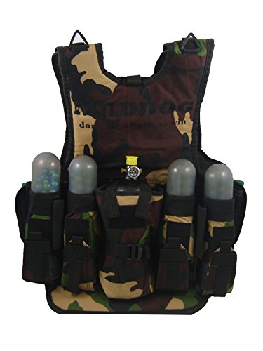 Maddog® Sports Tactical Paintball Harness Vest - Camo #TOP2