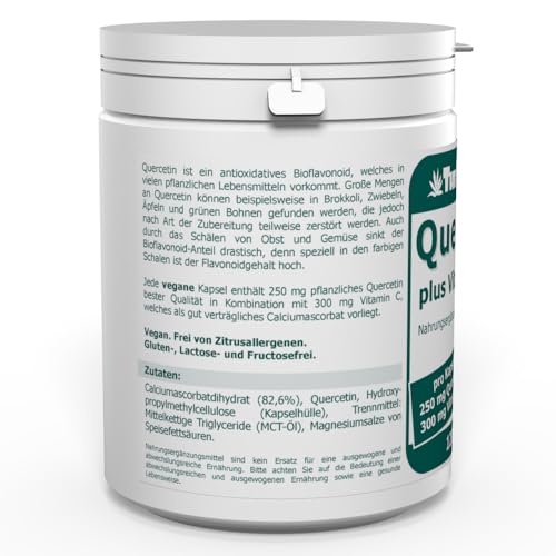 Quercetin 250 mg + Vitamin C 300 mg Kapseln 120 Stk.