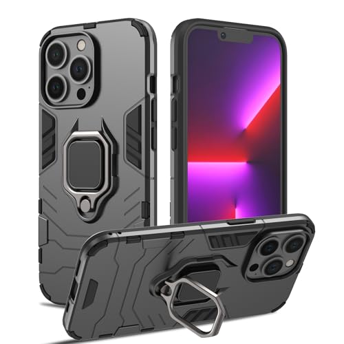 Coque iPhone 13 Pro pour les trajets du quotidien avec anneau et etui antichoc
