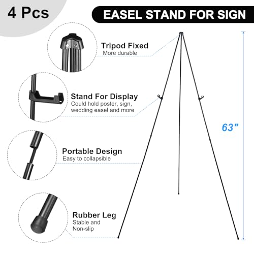 Chevalet de peinture pour toile instable : découvrez le support métallique fixe PATIKIL