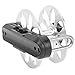Qcwwy Adjustable Tension Aluminum Alloy Speargun Reel Foldable Handle Fishing Reel for Spearfishing