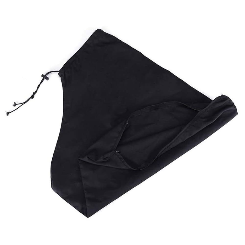 Bolsa de recogida de hojas para aspiradora, 60 cm x 44 cm, impermeable, poliéster Oxford 420D con parte inferior, fácil de vaciar, se adapta a la mayoría de sopladores de hojas