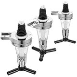 COLLBATH 3 Piezas Dispensador De Vino Cuantitativo Dispensadores Racionales Suministro De Fiesta Vino Suave Dispensador De Pared Dispensador De Botellas De Bebidas Espíritu Disparo Plástico