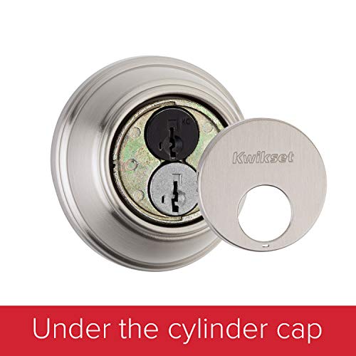 Kwikset 98160-002 Traditional Key Control Deadbolt, Satin Nickel #TOP6