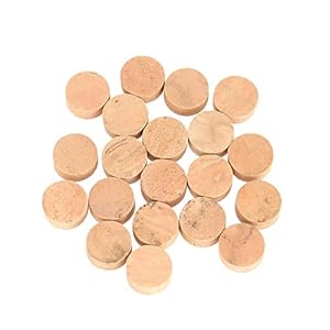 20 stuks Trompetkurken Pads, Trombone Reparatie Kurk Pads 9,5 mm Repareren Kurk Pads Reparatie Kurk Pads 20 stks…