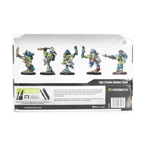 Kromlech Orc Storm Riderz Team miniatura 2