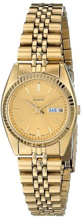 セイコー Seiko Women's SWZ058 Dress Gold-Tone Watch 女性 レディース 腕時計 【並行輸入品】