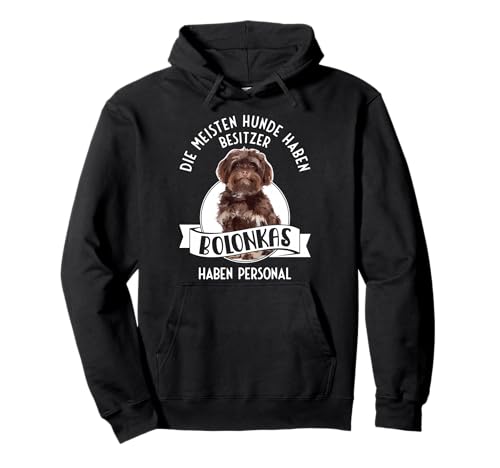 Bolonka Zwetna Hund Stolze Frauchen Hunde Pullover Hoodie