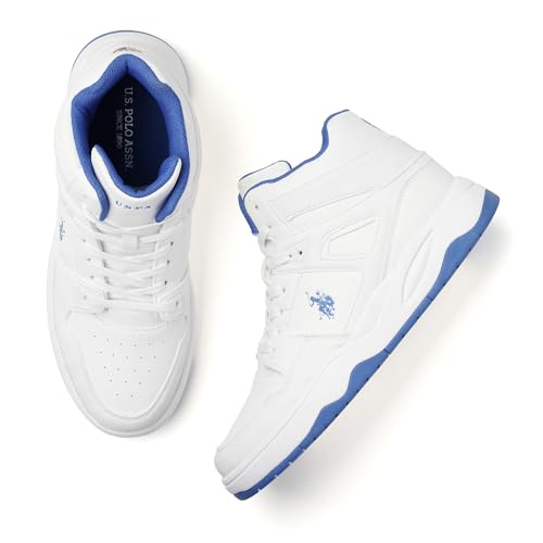 Image of USPA U.S. Polo Assn Men|Bruce|Black Stylish Casual Sneaker Shoes for Man