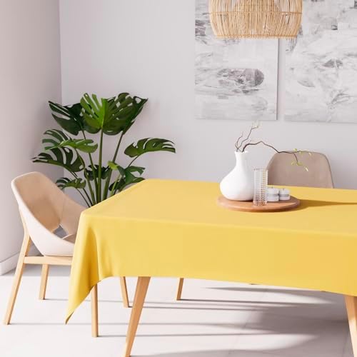 Soleil d'Ocre Plaszczowina antytache prostokat 140x240 cm Alix Blanc