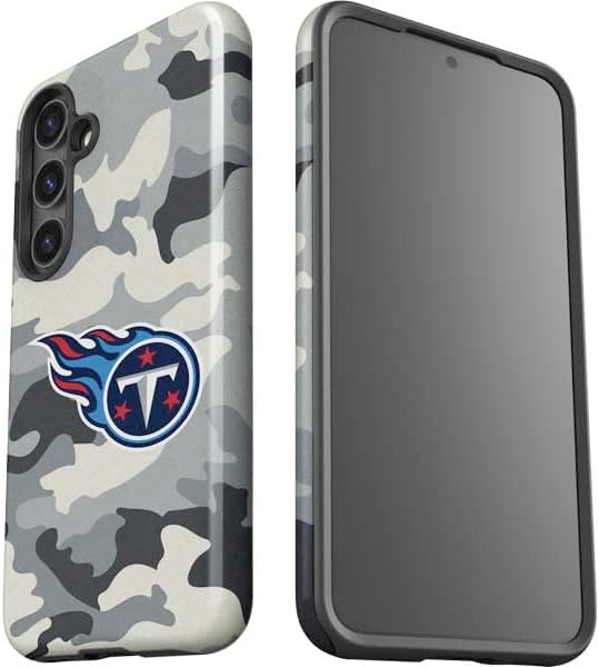 Skinit Impact Phone Case Compatible with Galaxy S24 Plus - Officially Licensed NFL Tennessee Titans Camo Design