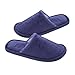 ifundom Ciabatte Invernali Donna Uomo Blu Antiscivolo in Cotone...