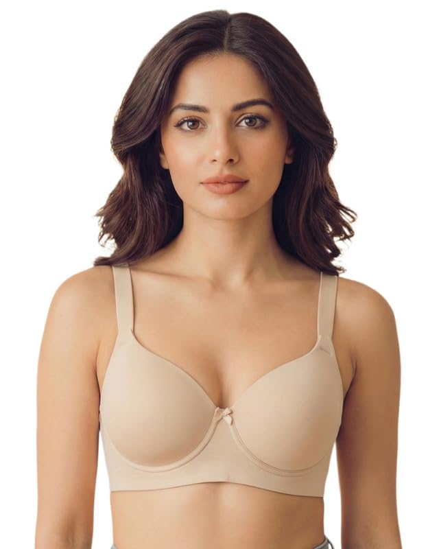 tweens Polyamide Push-Up Bonded Bra (Level-3 Padding) | 3/4th Coverage | Level-3 Padding | Soft Polyamide | Wire-Free | No Elastic at Bottom Band and Side Wings | Pack of 1|-picture-21
