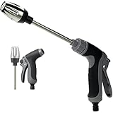 Power Jet Hochdruckpistole, Water Blitz Hochdruckreiniger, Water Blitz Für Gartenschlauch, TurboWasher für Gartenschlauch Original, mit Zubehör, Ideal Für Autowäsche, Garten & Terrasse