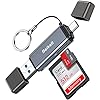 Beikell Lettore di Schede SD, [ Supporto OTG ] Alta Velocità Adattatore USB 3.0 Tipo C Lettori Schede di Memoria con Portachiavi per MMC/Micro SD/TF/SDXC/SDHC/Micro SDHC/Micro SDXC