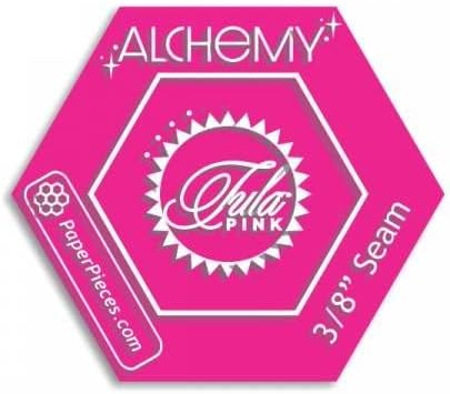 Tula Pink Alchemy Acrylic Template with 3/8in Seam Allowance ALCHEMY-038