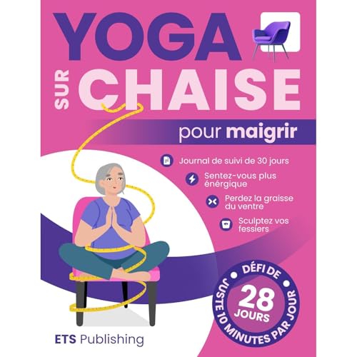 Yoga Sur Chaise Pour Maigrir Audiolibro Por ETS Publishing arte de portada