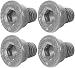 Bapmic 34111157343 Brake Disc Set Screw (Pack of 4)