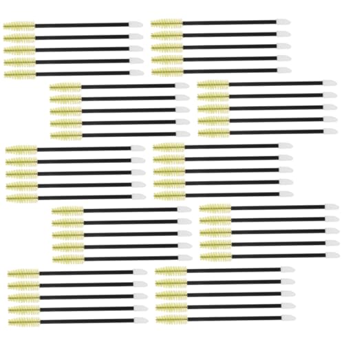 PartyKindom 50Pcs Disposable Eyelash and Eyebrow Brush Applicators Dual Ended Lash Tool for Makeup Travel Friendly Design for Professional and Home Use for Mascara and Brow Styling