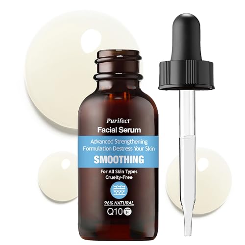 96% NATURAL Coenzyme Q10 Facial Serum for Anti Aging Moistrize Reduce Fine Lines Smooth Wrinkles