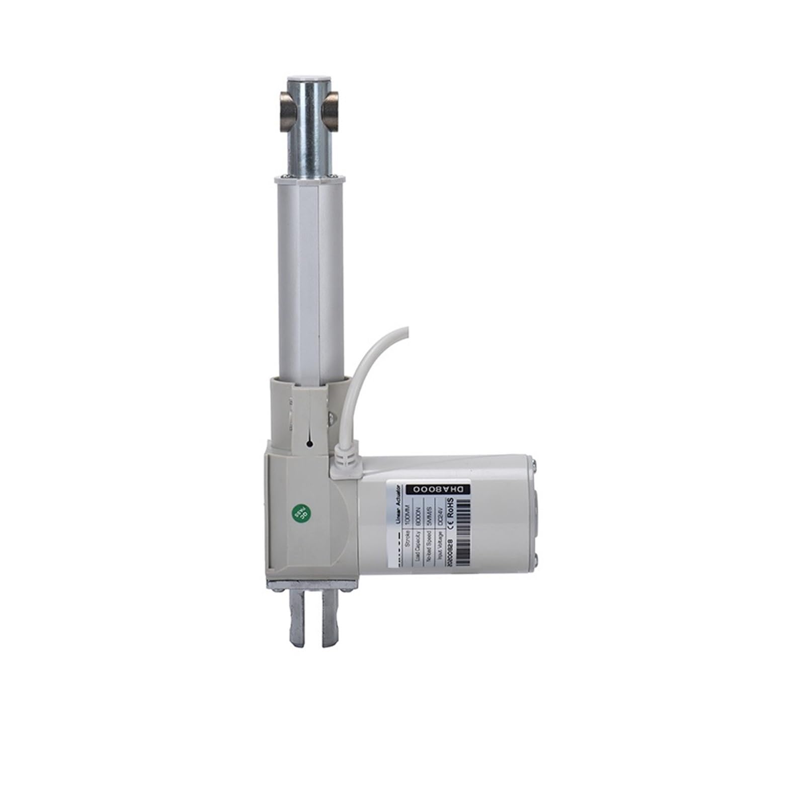 Linearantrieb, Linearer elektrischer Stellantrieb, Teleskopstange, DC24 V, 600 mm, 400 Hub, 8000 N Schubmotorsteuerung, Fensteröffner, automatische Tür(A1 800MM Stroke,DC24V 15MMS 2000N)