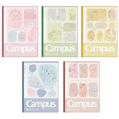 Amazon.co.jp: サンスター文具 ディズニー ノート キャンパス ドット B