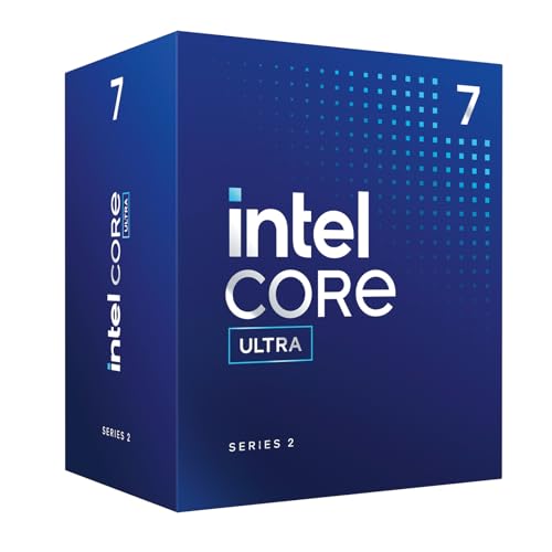 Intel Core Ultra 7 procesador para Equipos de sobremesa 265, 20 núcleos 8 P-Cores + 12 E-Cores hasta 5.3 GHz, 7 265