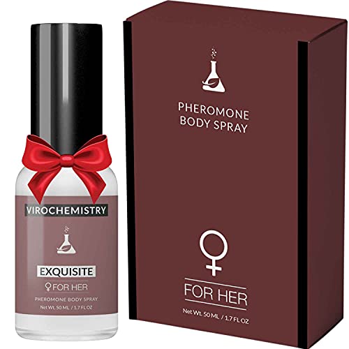 Virochemistry Pheromones For Women (Exquisite) Body Spray - Elegant, Ultra Strength Organic Human Pheromones Fragrance Body Spray 50Ml - [Human Grade Pheromones To Attract Men] #TOP5