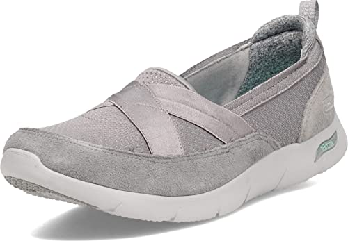 Skechers Women's, Arch Fit Refine - Oceanic Slip-On Grey 9.5 M