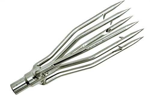 Innovative Scuba Concepts PX0361 Stainless Steel Spear Tip & Paralyzer Tip with 6 mm Thread, 4"/12"