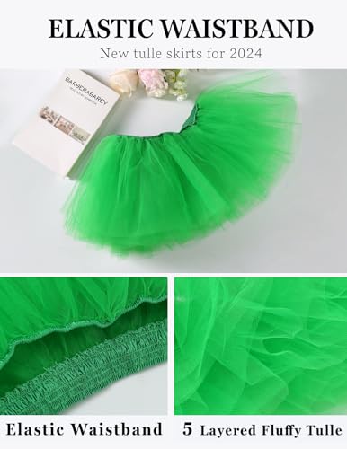 Bridesmay Women's Tutu Skirt 5 Layers Ballet Dance Tulle Tutu Skirt Cosplay Party2