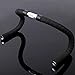 KINGOU Black EVA Road Bicycle Handlebar Tape Bike Bar Wraps - 2PCS Per Set