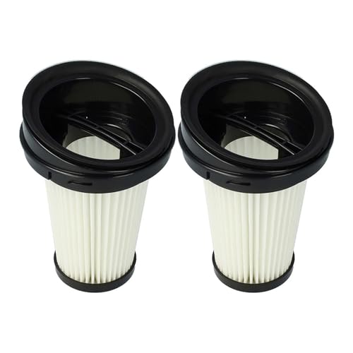 Juego de filtros de repuesto, compatible con aspiradoras ciclónicas Grundig de 21 y 6 V GMN9080 y GMN9081 (paquete de dos)