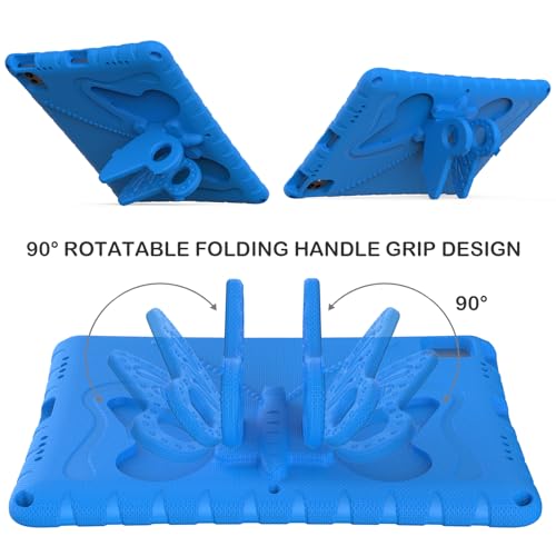 Coque iPad 12.9 antichoc enfant bleue : la solution aux chutes de tablette - 4