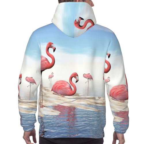 Sweat à capuche homme en polyester pour tenue décontractée de sport - 4